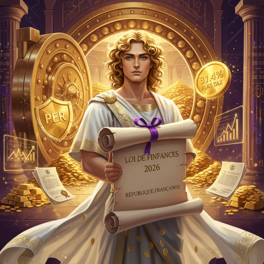 Loi de Finances 2026 : Flat Tax à 31,4 %, PER, LMNP — Ce qui change pour votre épargne